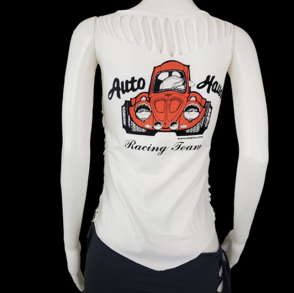 Empi Auto Haus Slashed Tank Tshirt Top - Picture 5 of 6